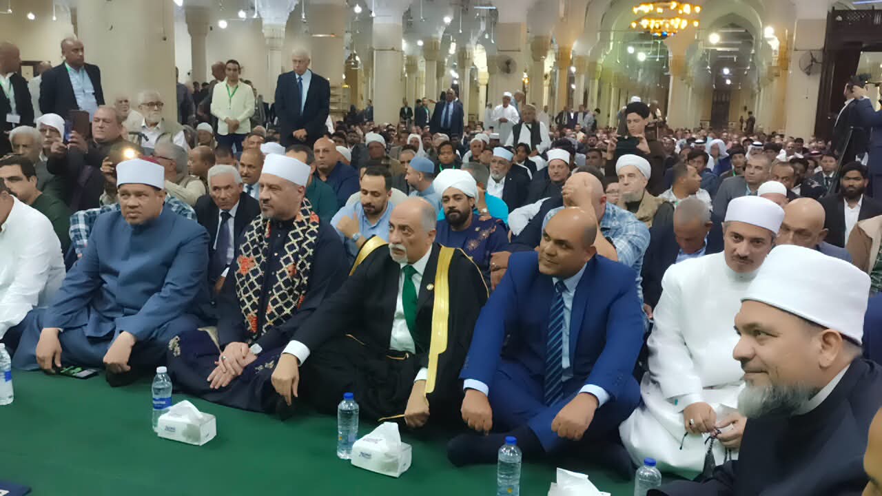 ساطور .. يشهد احتفال المشيخة العامة للطرق الصوفية بمولد سيدي إبراهيم الدسوقي